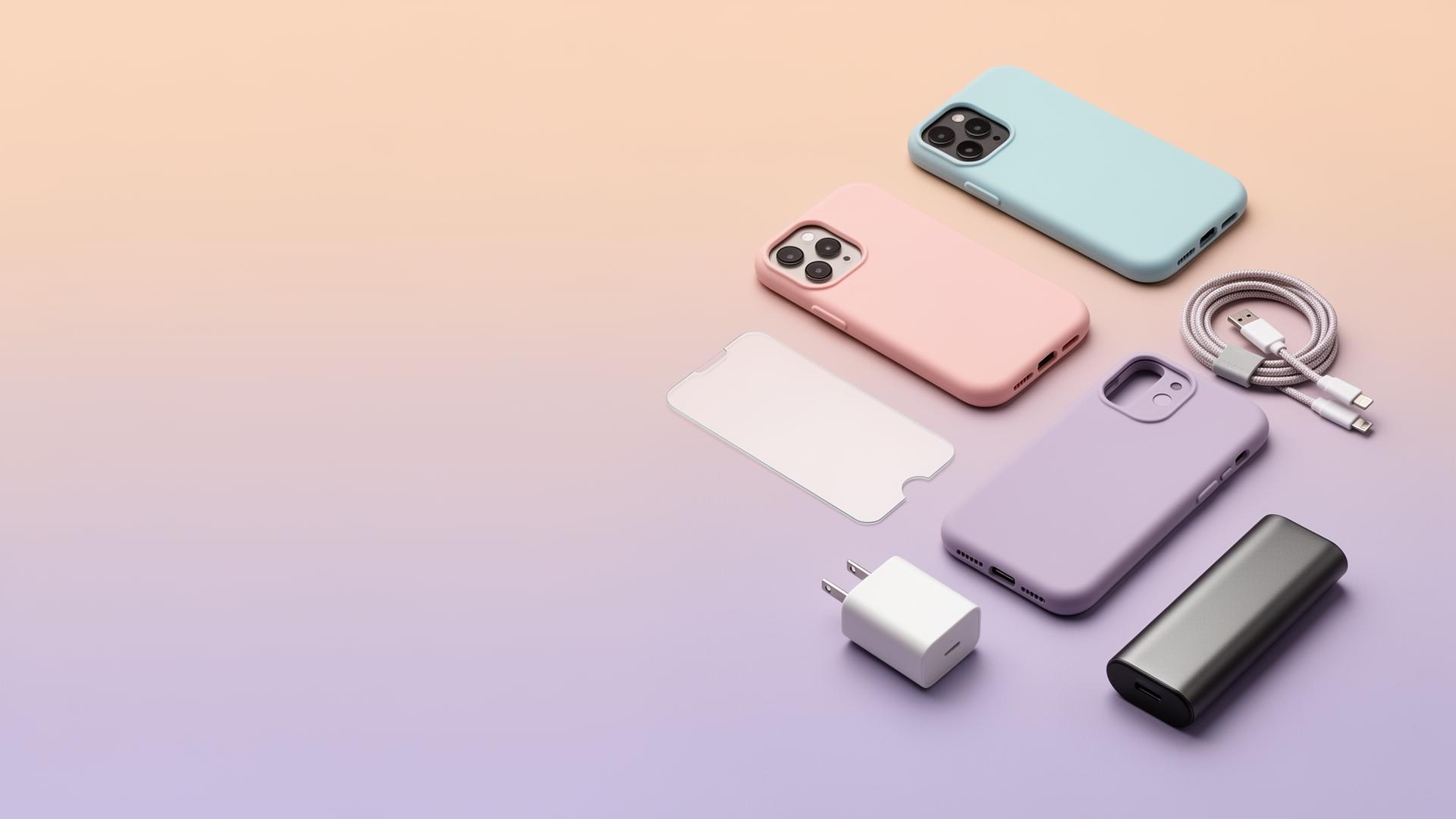 Cases, glass & power